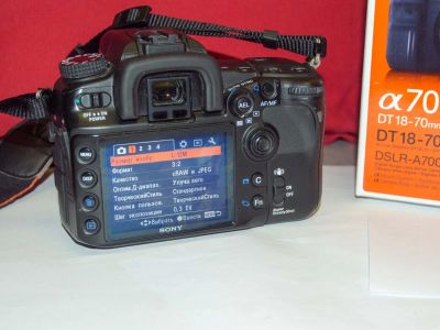 Лот: 6216106. Фото: 1. продам Sony A700 б/у тушка. Цифровые зеркальные