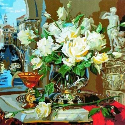Лот: 11116424. Фото: 1. Картины по номерам 40x50, бесплатная... Подарки на 8 марта
