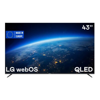 Лот: 22227427. Фото: 1. Телевизор GARLYN 43GTV1QLED. Телевизоры