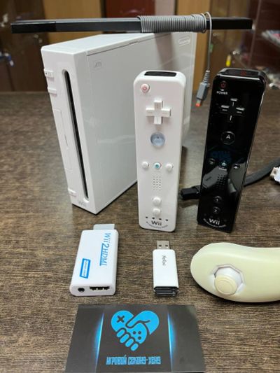 Лот: 19885481. Фото: 1. Nintendo Wii 128gb HDMI . Прошитая... Игровые приставки, консоли