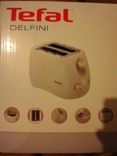 Лот: 2973028. Фото: 1. тостер рабочий (новый) TEFAL. Кухонная
