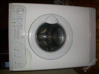 Лот: 424256. Фото: 1. неисправная indesit ws 84 tx. Стиральные машины