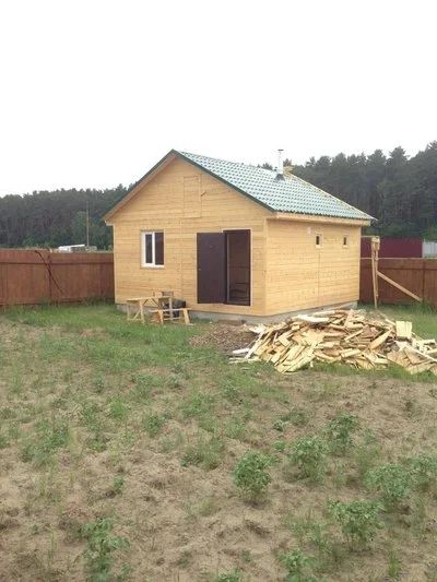 Лот: 11688347. Фото: 1. Баня под ключ 6х6 строительство... Срубы, бани, дома