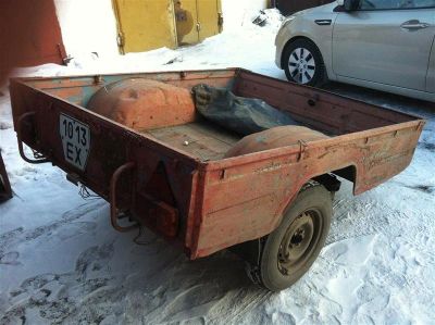 Лот: 2400687. Фото: 1. прицеп КЗАП ММЗ81021. Прицепы, полуприцепы