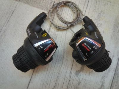 Лот: 7649703. Фото: 1. Манетки Shimano SL-RS35, 3/6 ск... Запчасти