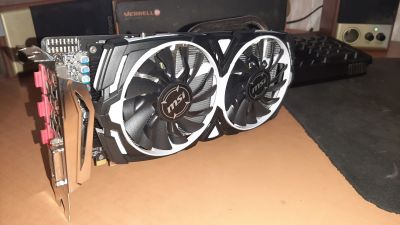 Лот: 15461806. Фото: 1. Видеокарта MSI AMD Radeon RX 470... Видеокарты