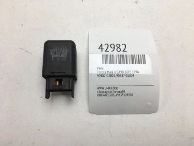 Лот: 20390829. Фото: 1. Реле Toyota Mark Ii 1996 9098702002... Электрооборудование