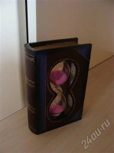 Лот: 688041. Фото: 1. Часы песочные Книга Новые, можно... Аксессуары