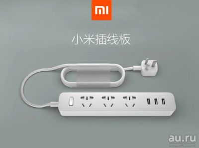 Лот: 8762289. Фото: 1. Новый Удлинитель Xiaomi Mi Power... Шнуры, кабели, разъёмы