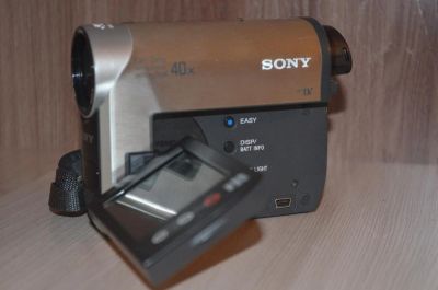 Лот: 4702471. Фото: 1. Видеокамера сони SONY DCR-38E... Видеокамеры