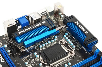 Лот: 15092128. Фото: 1. Топовая плата под LGA 1155: MSI... Материнские платы