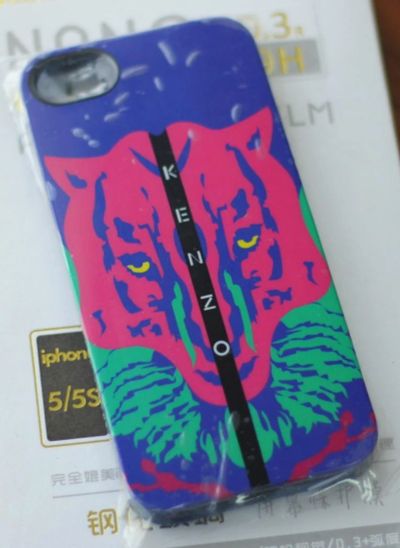 Лот: 5246365. Фото: 1. Чехол-бампер iPhone 5/5S (Kenzo... Чехлы, бамперы