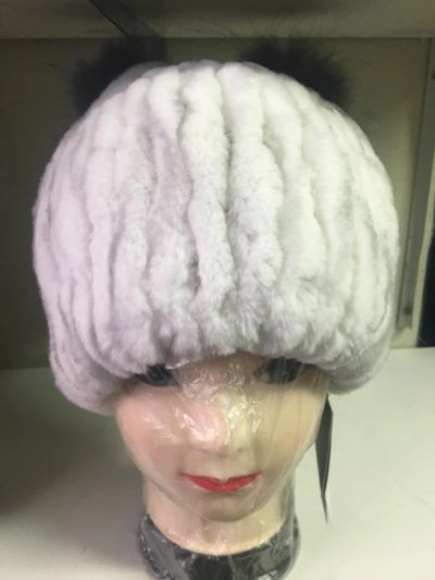 Лот: 8488202. Фото: 1. Шапки выязынные норки натуральные... Головные уборы