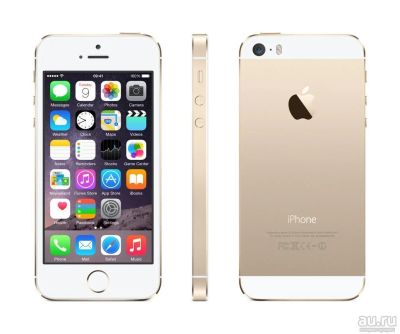 Лот: 9602709. Фото: 1. iphone 5s gold 16gb. Смартфоны