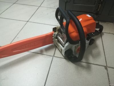Лот: 13122490. Фото: 1. Бензопила STIHL MS 170 (3101-04... Бензо-, мотоинструмент