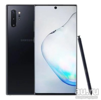 Лот: 14545722. Фото: 1. Samsung Galaxy Note 10 Plus, черный... Смартфоны