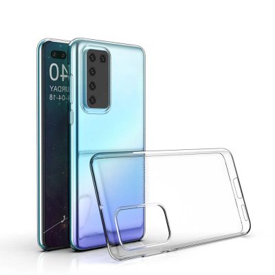 Лот: 16059292. Фото: 1. Чехол Huawei P40 Силикон Прозрачный... Чехлы, бамперы
