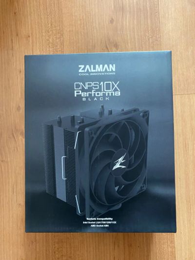 Лот: 21603745. Фото: 1. Кулер для процессора Zalman CNPS10x... Системы охлаждения