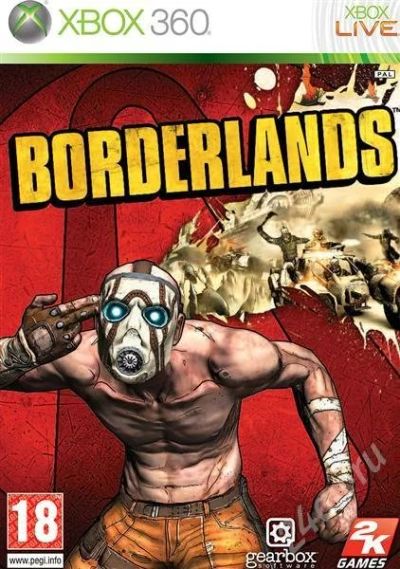Лот: 293735. Фото: 1. XBOX360 DVD BORDERLANDS. Игры для консолей