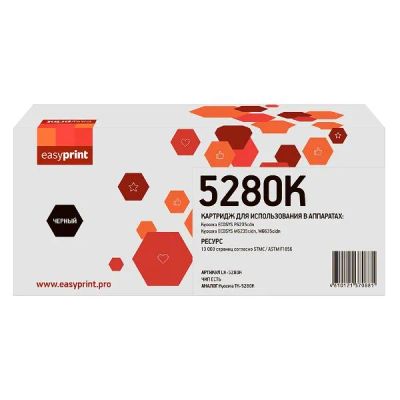 Лот: 24438897. Фото: 1. Картридж EasyPrint LK-5280K/TK-5280K. Картриджи, расходные материалы
