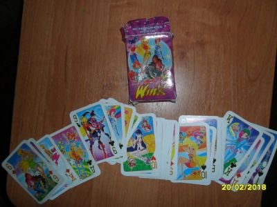 Лот: 11067511. Фото: 1. игровые карты с картинками Винкс... Другое (игрушки)