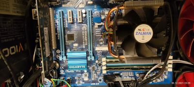 Лот: 18417272. Фото: 1. Материнская плата Gigabyte GA-H77-DS3H... Материнские платы