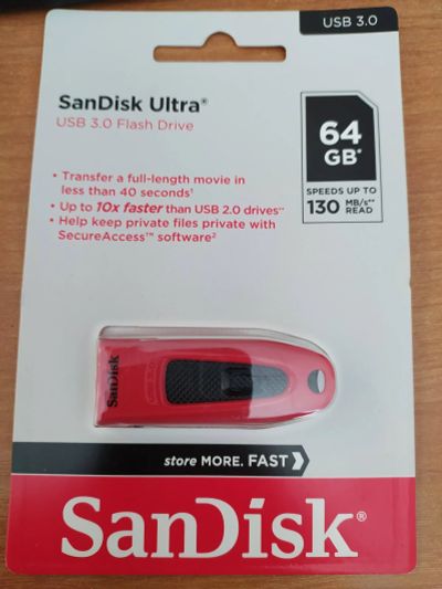 Лот: 17255306. Фото: 1. USB-флешка SanDisk Ultra USB 3... USB-флеш карты