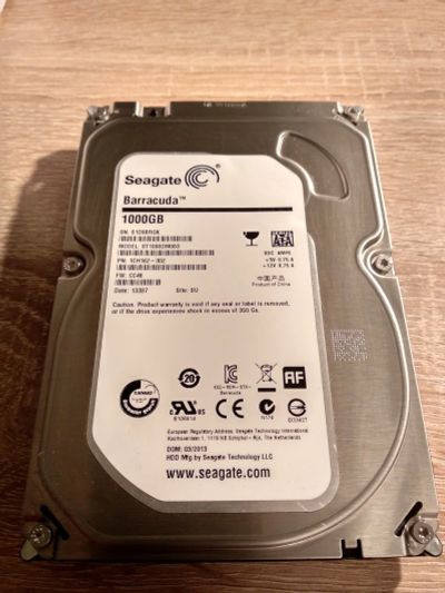 Лот: 14727747. Фото: 1. Жесткий диск Seagate Barracuda... Жёсткие диски (HDD)