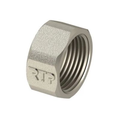 Лот: 24096320. Фото: 1. Заглушка 3/4", г, никель, РосТурПласт. Фитинги, подводка