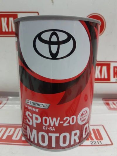 Лот: 20902399. Фото: 1. Масло синт. toyota sp sae 0w-20... Двигатель и элементы двигателя