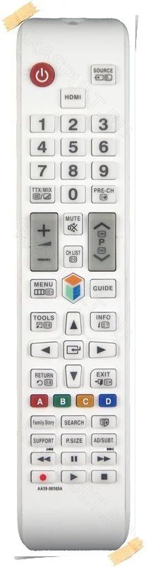 Лот: 3833251. Фото: 1. Пульт для телевизора Samsung AA59-00560A... Пульты ДУ