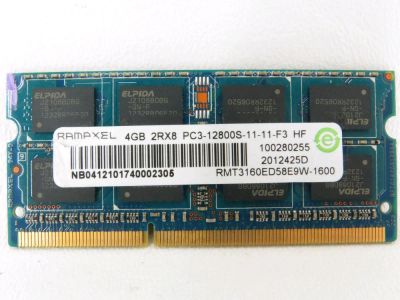 Лот: 10292765. Фото: 1. Ramaxel 4GB PC3 -12800 DDR3-1600. Оперативная память