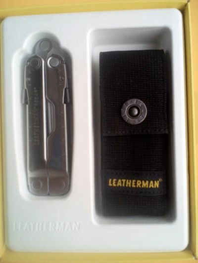 Лот: 17836300. Фото: 1. Мультитул-нож Leatherman Rebar... Ножи, топоры