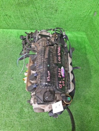 Лот: 19382075. Фото: 1. Двигатель Honda Fit GE6 L13A 2... Двигатель и элементы двигателя
