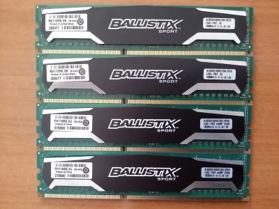Лот: 8586501. Фото: 1. Оперативная память DDR3 Crucial... Оперативная память