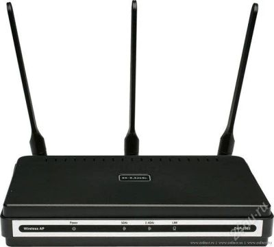 Лот: 2013639. Фото: 1. Wi-Fi точка доступа D-Link DAP-2553... Маршрутизаторы (роутеры)