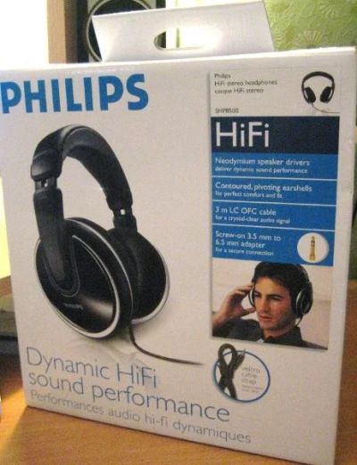 Лот: 168263. Фото: 1. наушники PHILIPS SHP8500 (полный... Наушники, гарнитуры