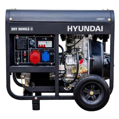 Лот: 24810757. Фото: 1. Генератор дизельный Hyundai DHY... Бензо-, мотоинструмент