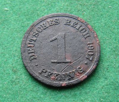 Лот: 19960510. Фото: 1. Германия 1 пфенниг, 1907 г. Германия и Австрия