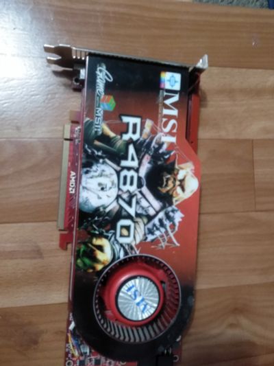 Лот: 17352144. Фото: 1. AMD Radeon 4870. Видеокарты