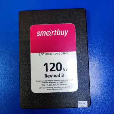 Лот: 18600801. Фото: 1. Диск SSD 2.5" 120GB Smartbuy Revival... SSD-накопители