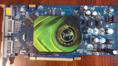 Лот: 19056383. Фото: 1. Видеокарта Geforce 7900GS DDR3... Видеокарты
