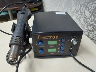 Лот: 21351699. Фото: 1. Паяльная станция Lukey 702. Радиолюбительский инструмент