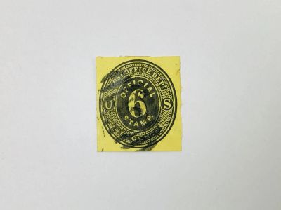 Лот: 23963927. Фото: 1. Вырезка с конверта. Официальные... Марки