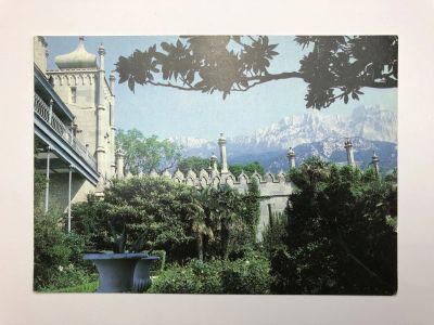 Лот: 23299616. Фото: 1. Алупкинский дворец-музей. Вид... Открытки, конверты