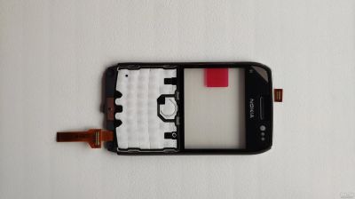 Лот: 18032380. Фото: 1. Тачскрин (стекло) в сборе Nokia... Дисплеи, дисплейные модули, тачскрины