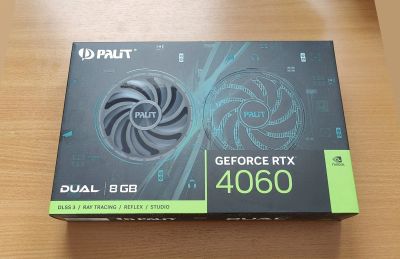 Лот: 21143010. Фото: 1. Видеокарта GeForce RTX 4060 Palit... Видеокарты