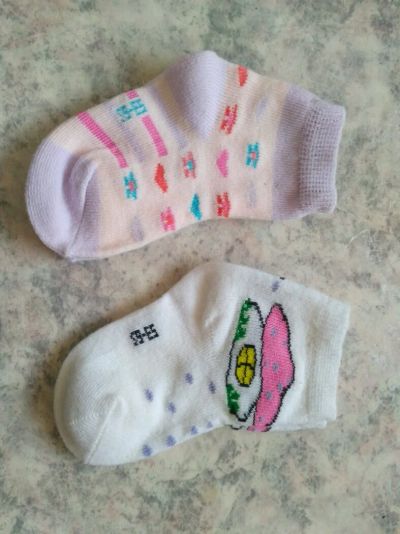 Лот: 12614261. Фото: 1. Носочки для новорожденного. Чулочно-носочные изделия