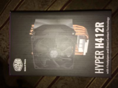 Лот: 14913598. Фото: 1. Cooler Master Hyper H412R (кулер... Системы охлаждения