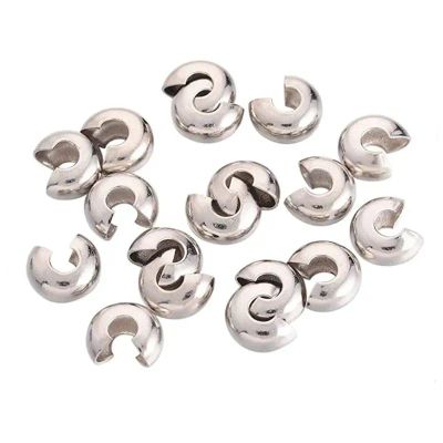 Лот: 25855581. Фото: 1. Бусины укрывные цвет Rhodium. Материалы для ручной работы